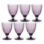 ROSE&TULIPANI Set of 6 Amami Glasses - Amethyst, 300 ml