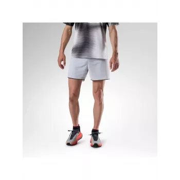 Rossignol meeste Sapa 2-in-1 jooksulühikesed püksid 7 tolli hall