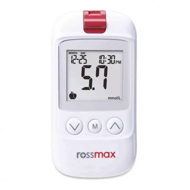 ROSSMAX HS200 BT vere glükoosi mõõtmise seade Bluetoothiga