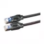 Rotronic-Secomp Dätwyler Cat.6 Class E S/FTP CU 7702 Flex LSOH Hirose TM21 patch-kaabel, 3 m, must