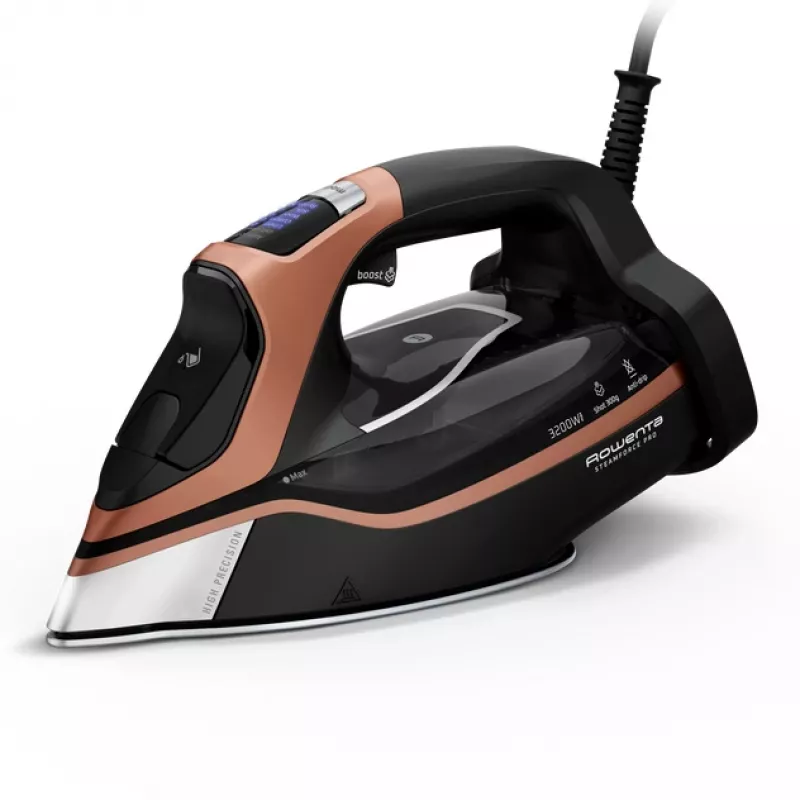ROWENTA DW9520 Steamforce Pro Aurutriikraud Must/Pronks