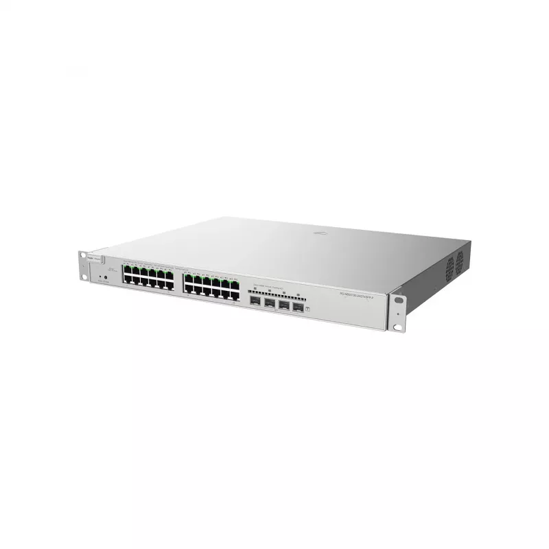 Ruijie Networks RG-NBS5200-24GT4XS-P 24-porti Gigabit Layer 3 haldatav PoE+ kommutaator 4 x 10G SFP+ üleslingiga