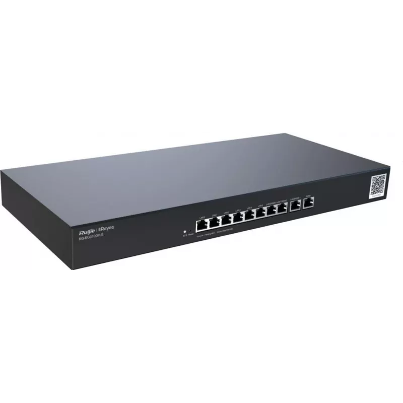 Ruijie RG-EG310GH-E Gigabit Ethernet ühtne lüüsruuter must