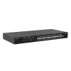 Ruijie RG-ES126FGS-LP 24-pordiline Fast Ethernet PoE+ kommutaator 2 Gigabit SFP üleslingiga, 370W PoE eelarve, rackmount