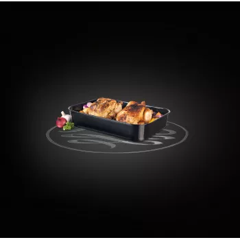 Russell Hobbs CW114311 VIT Enamel 42cm Deep Roaster - Must