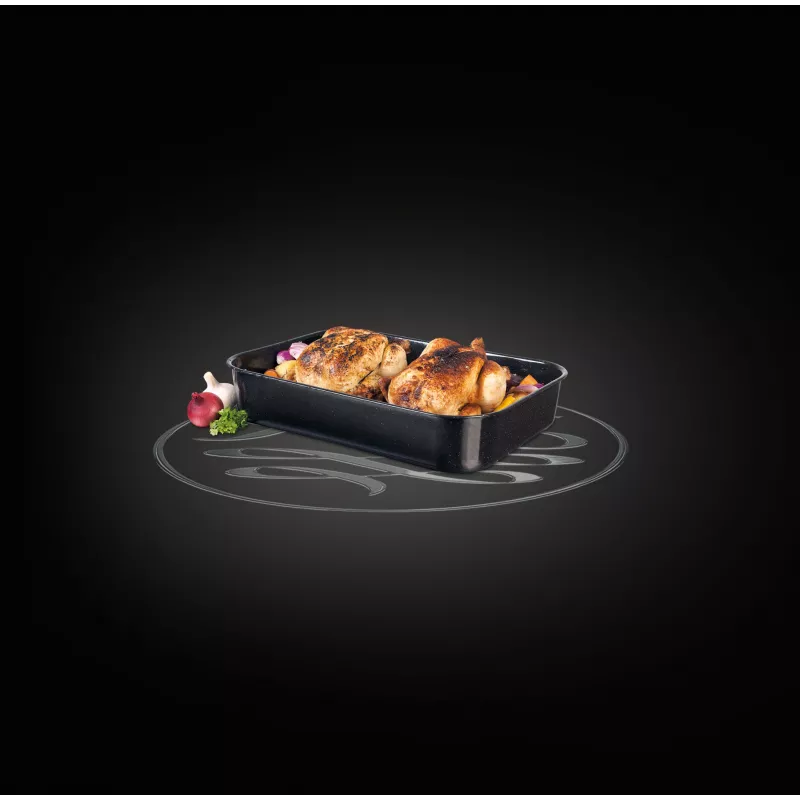 Russell Hobbs CW114311 VIT Enamel 42cm Deep Roaster - Must