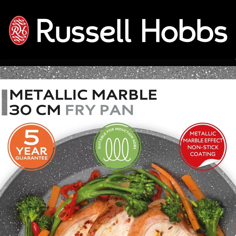 Russell Hobbs RH028011EU7 Metallic Marble praepann 30 cm