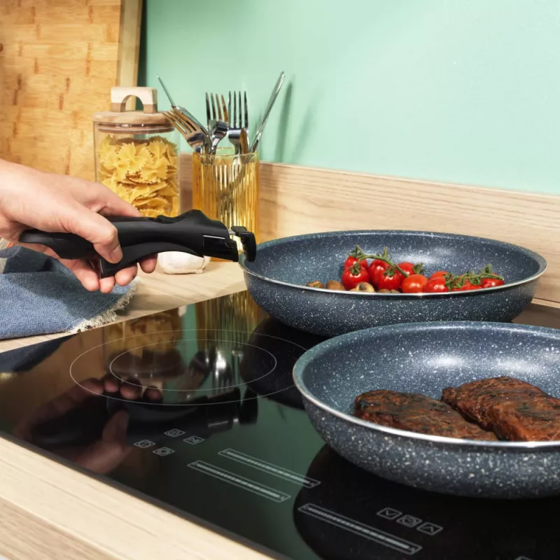 Russell Hobbs RH03297 Nightfall Stone 4-osaline Smart Clip pannikomplekt