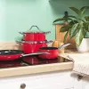 Russell Hobbs RH03821 Riviera 4-osaline potikomplekt, punane
