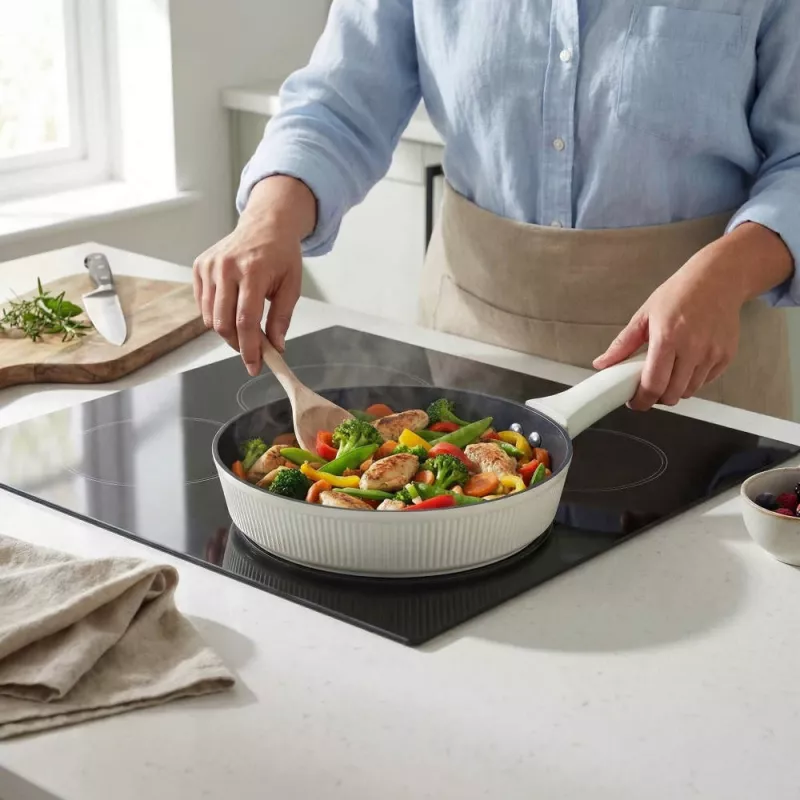Russell Hobbs RH03862C Cote 28 cm Praepann, Kreem