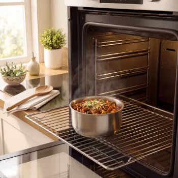 Russell Hobbs RH04034 roostevabast terasest 4-osaline Smart Clip kastrulikomplekt