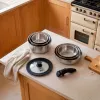 Russell Hobbs RH04041 Roostevabast terasest 8-osaline Smart Clip potikomplekt