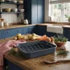 Russell Hobbs RH04097 Nightfall Stone praadimisvorm restiga - hall, süsinikteras, 38 cm