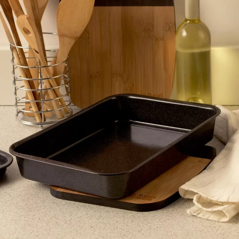 Russell Hobbs Romano 36cm Ristkülikukujuline Praadimisvorm - Süsinikteras, Mittekleepuv, Söehall