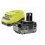 RYOBI 18V ONE+ 4.0Ah Li-ion Aku + RC18120A Laadija Stardikomplekt