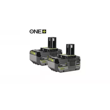 RYOBI 2x 4.0Ah Lithium+ 18V ONE+ Akupakk RB1840X2