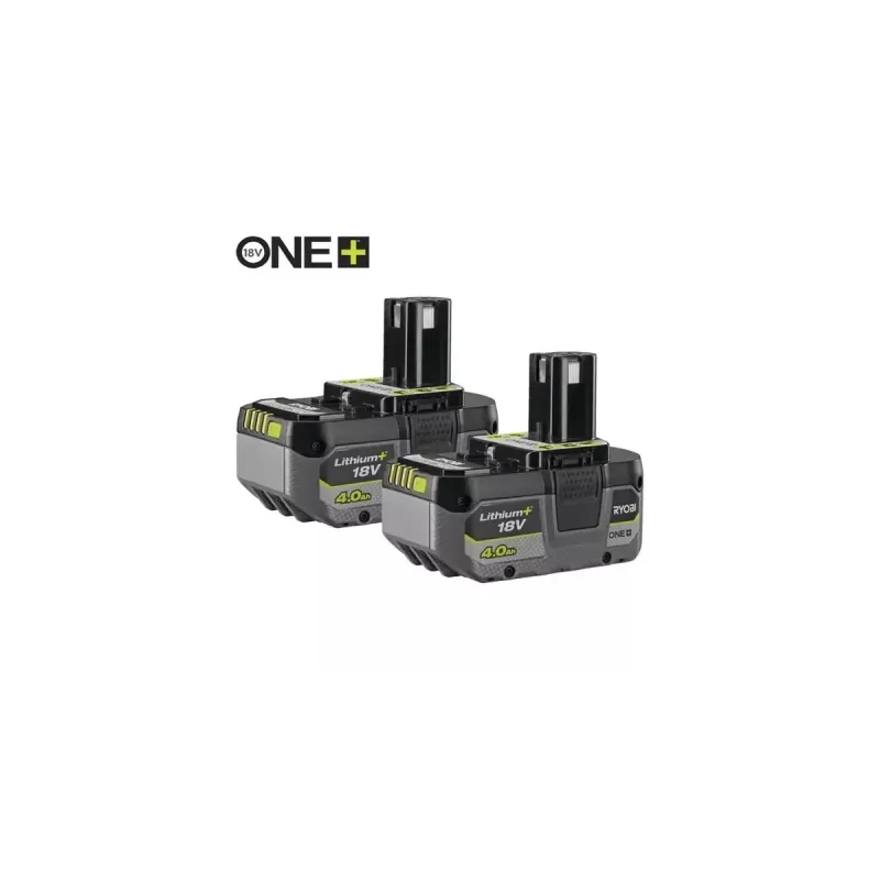 RYOBI 2x 4.0Ah Lithium+ 18V ONE+ Akupakk RB1840X2