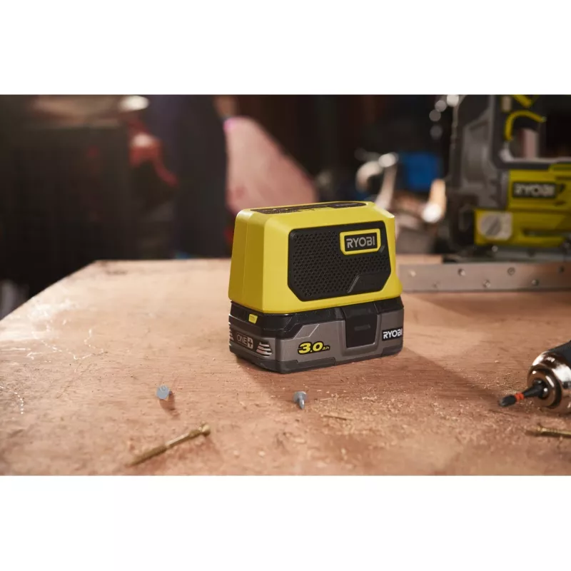 RYOBI ONE+ 18V Bluetooth Mini kõlar (roheline/must, ainult seade)