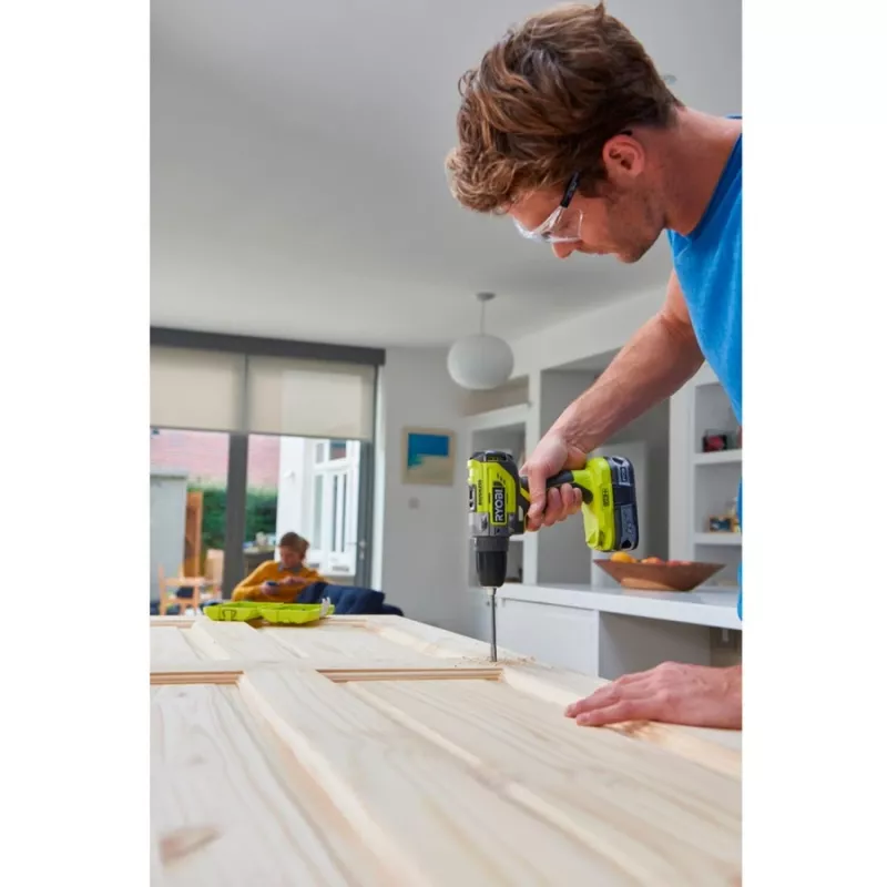 RYOBI ONE+ 18V akutoitel löökpuur R18PD5-220S, 2x 2.0Ah Li-Ion akut