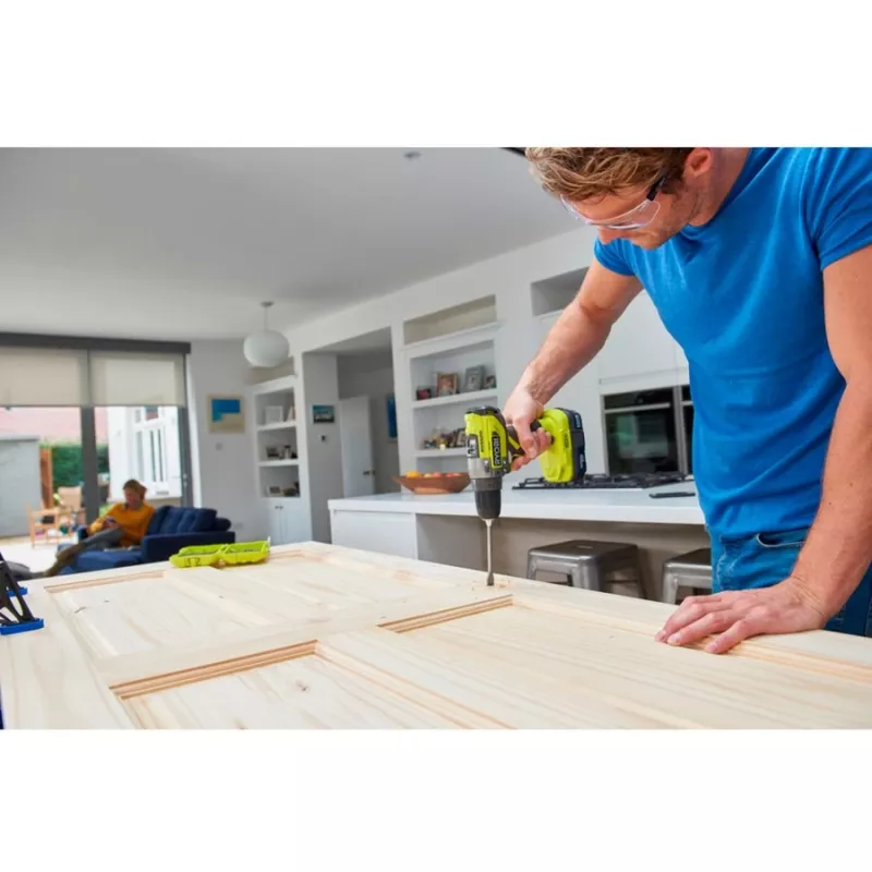 RYOBI ONE+ 18V akutoitel löökpuur R18PD5-220S, 2x 2.0Ah Li-Ion akut