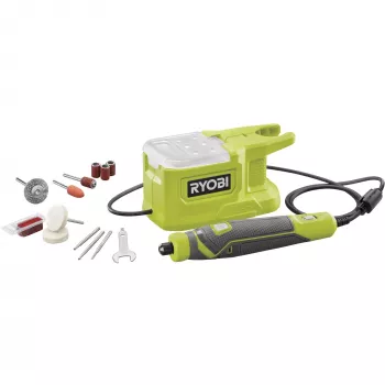 RYOBI ONE+ 18V juhtmeta rootortööriist RRT18-0 15 tarvikuga