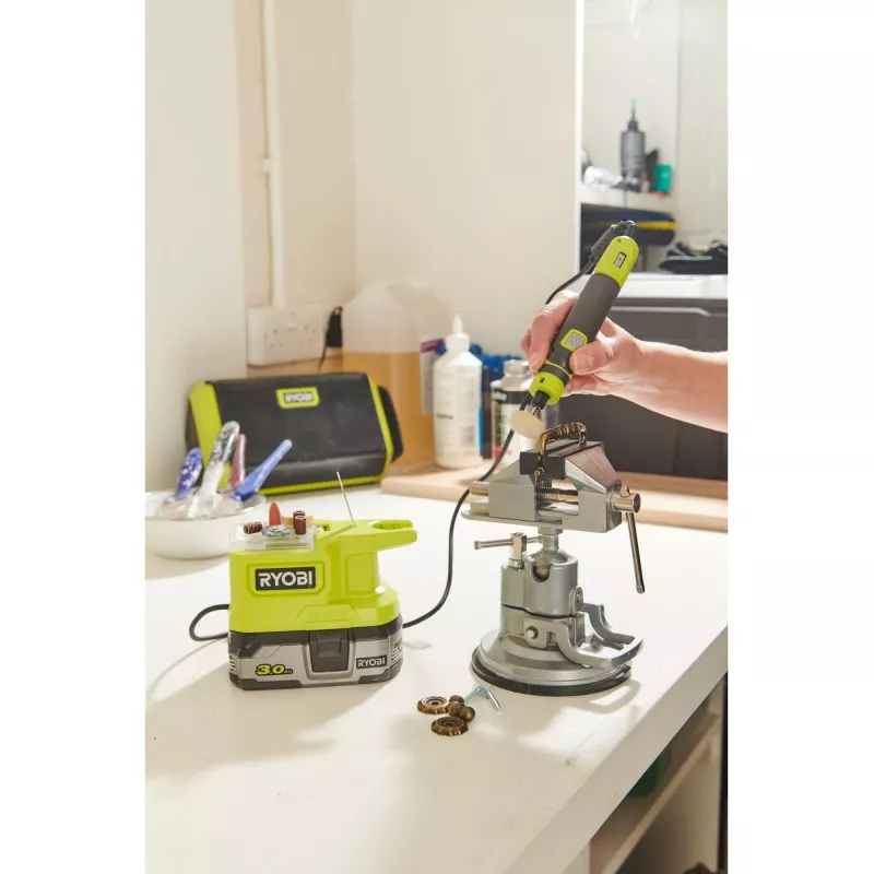 RYOBI ONE+ 18V juhtmeta rootortööriist RRT18-0 15 tarvikuga