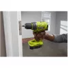 RYOBI ONE+ Juhtmeta Puurkeeraja R18DD7-220S, 18V (Roheline/Must, 2x Li-Ion 2.0Ah Aku, Tööriistakott)