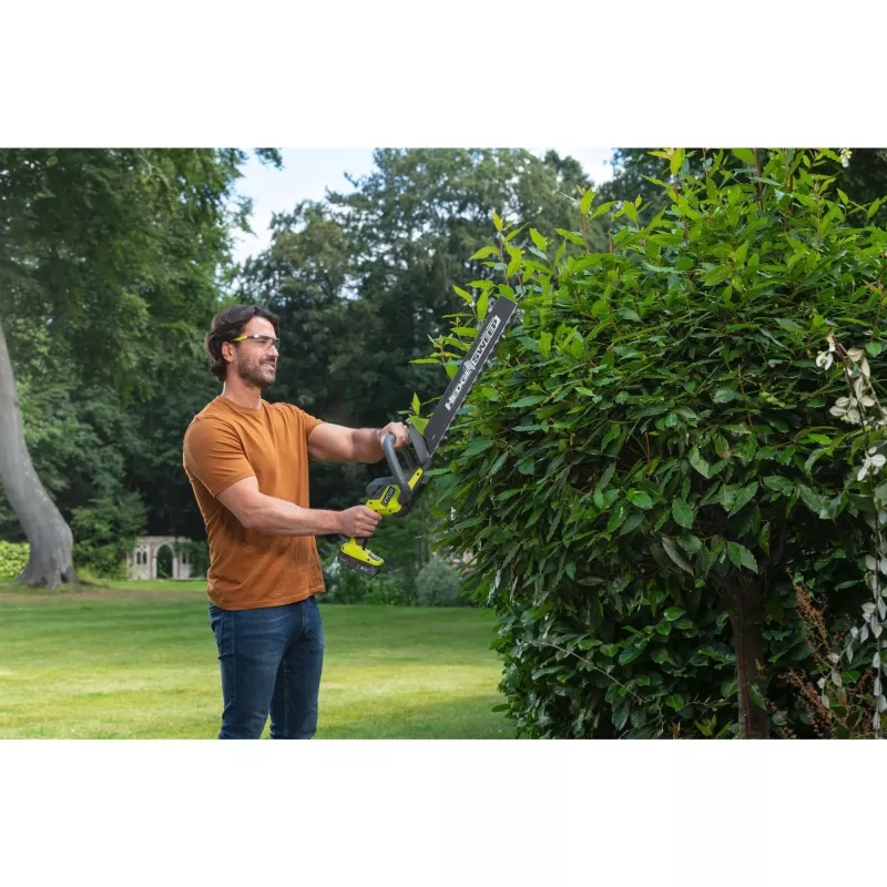 RYOBI ONE+ Juhtmeta Hekitrimmer RY18HT45A-0, 18V (Roheline/Must, Ilma Akuta)