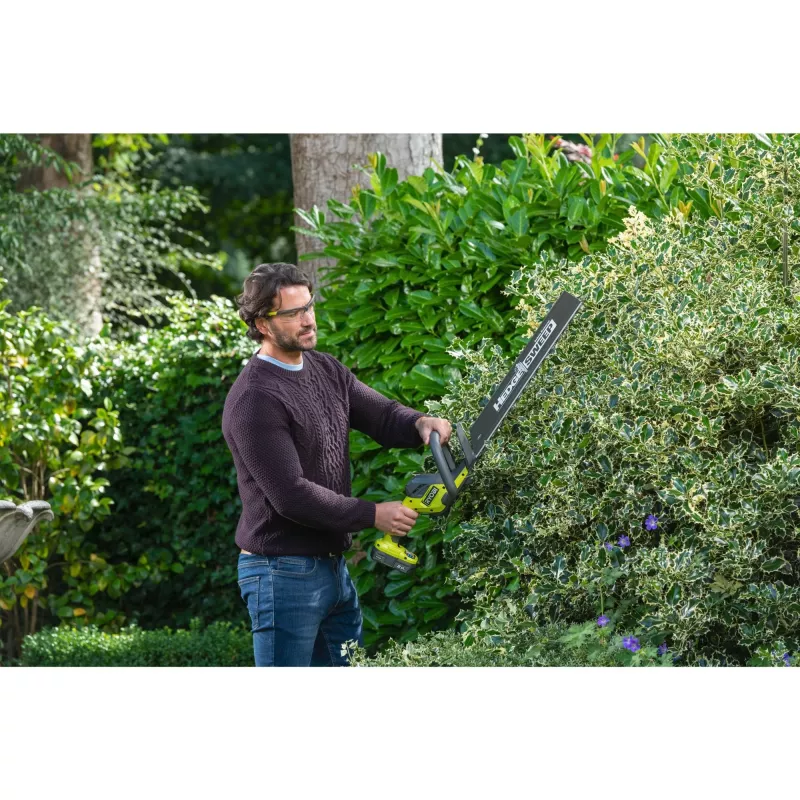 RYOBI ONE+ Juhtmeta Hekitrimmer RY18HT50A-125, 18V (Roheline/Must, Li-Ion Aku 2.5Ah)