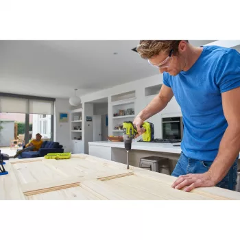 RYOBI ONE+ Juhtmeta Löökpuur R18PD5-220S, 18V (Roheline/Must, 2x 2.0Ah Li-Ion Akud)