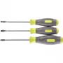 RYOBI RSD1PH2S 3-osaline kruvikeerajate komplekt (roheline/hall, PH2, SL5.5, SL4)