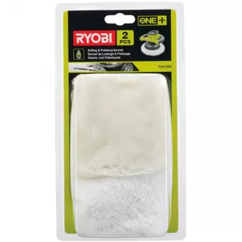 RYOBI Vaha- ja poleerimiskinnaste komplekt RAK2BB, 2-osaline (valge)