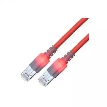 Sacon 442605,200 Cat6 S/FTP võrgupatch-kaabel, 2 m, punane, LSZH, RJ45, 1 Gbit/s
