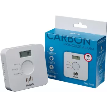 SAFEMI SHC-10W WiFi Smart Smoke Detector - Fotoelektriline, Tuya ühilduv, 3-aastane garantii