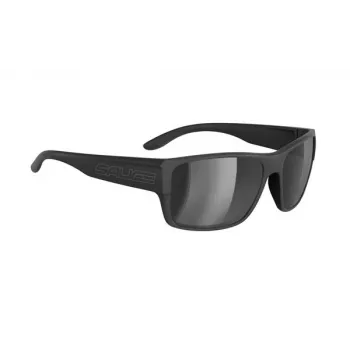 Salice 846RW Black/RW BLACK jalgrattaprillid - TR90 raam, vikerkaarepeegel läätsed, UV400