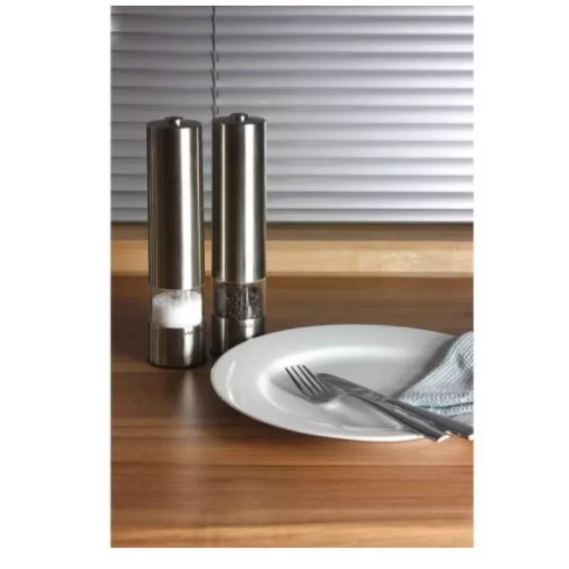 Salter 7522 SSTUR15UP3 roostevabast terasest elektrilised soola- ja pipraveskid (2-pakk)