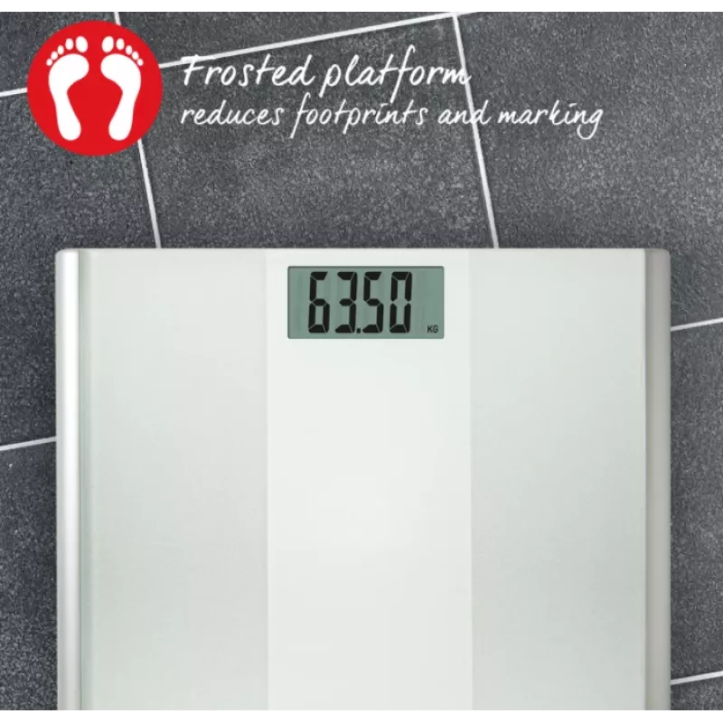Salter 9009 WFEU12 Ultimate Accuracy Electronic Bathroom Scales, White