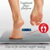 Salter 9075 SCFEU12 Max Electronic Digital Bathroom Scales, Silver