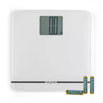 Salter 9075 WFEU12 Max elektrooniline vannitoakaal, valge