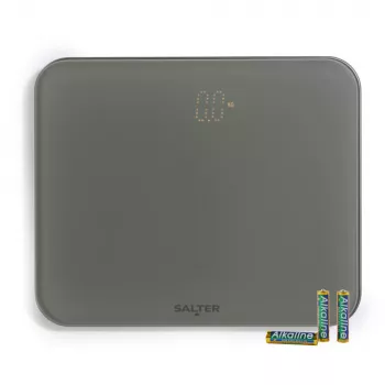 Salter 9204 GFEU12 Shadow Digital Bathroom Scale, Grey