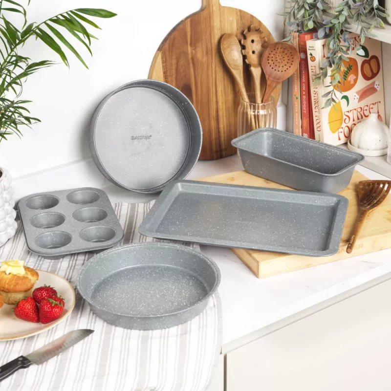 Salter BW02776G3EU7 Marblestone 27cm Leivavorm