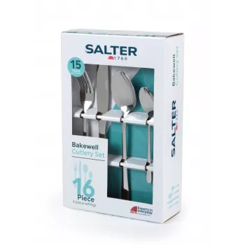 Salter BW065272EU7 Bakewell 16-osaline söögiriistade komplekt