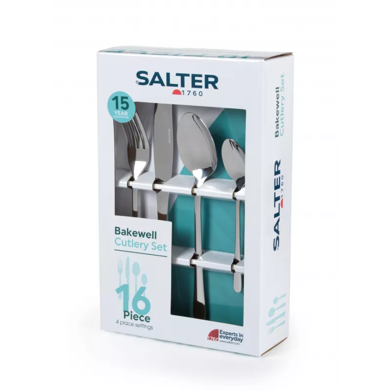 Salter BW065272EU7 Bakewell 16-osaline söögiriistade komplekt