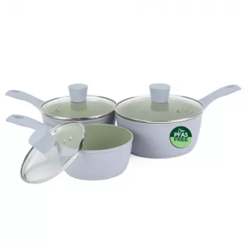 Salter BW092831EU7 Earth 3-osaline (16/18/20 cm) kastrulikomplekt