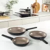 Salter BW12871EU7 Keraamiline 24 cm praepann - söegraa, induktsiooniga ühilduv, mittekleepuv