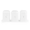 Salter BW14043EU7 Boston 3-osaline purgikomplekt, valge