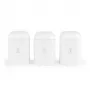 Salter BW14043EU7 Boston 3-osaline purgikomplekt, valge