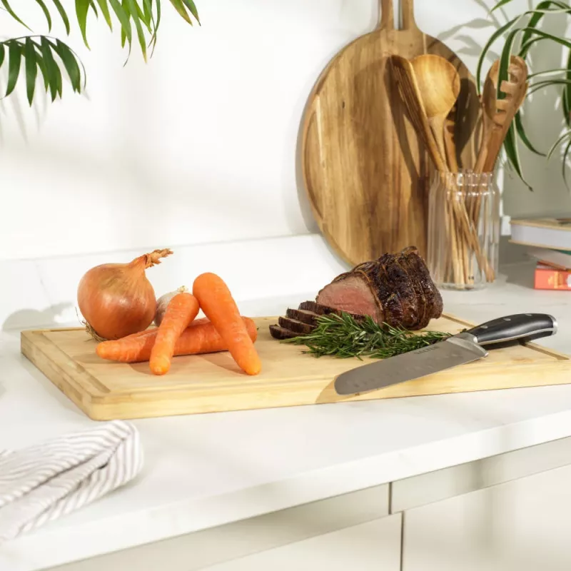 Salter BW14109 Simple Prep Bamboo Chopping Board 45 x 30 cm
