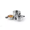 Salter BW14354 Stack-In roostevabast terasest 3-osaline (16/22/24 cm) potikomplekt