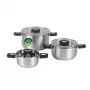 Salter BW14354 Stack-In roostevabast terasest 3-osaline (16/22/24 cm) potikomplekt